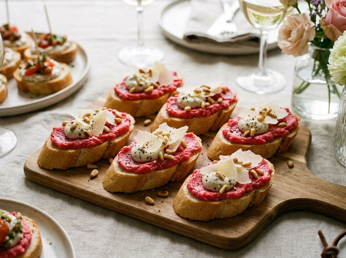 Stokbrood met truffel en parmezaan